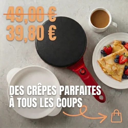 Crepe_maker_kit ⏱️ Appareil à Crêpes instantanées